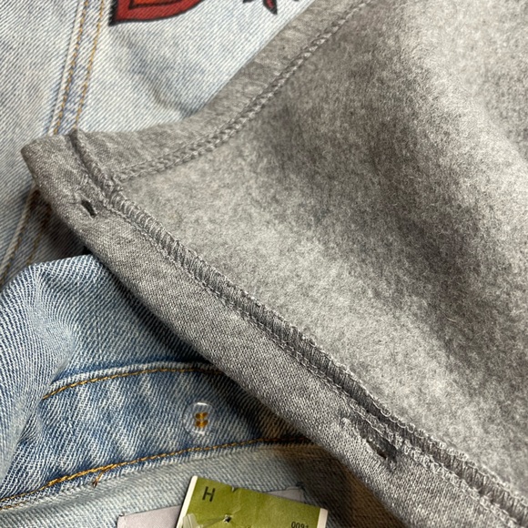 Working title NEW denim hand painted custom Five Nights at freddy’s jacket - Picture 8 of 8